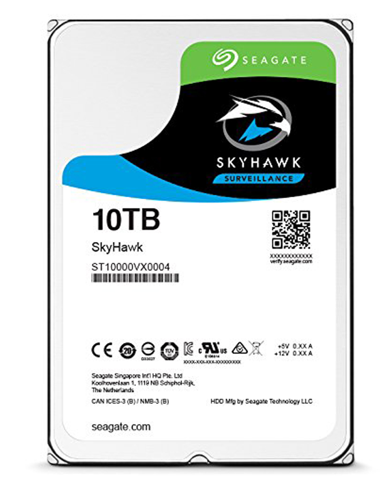 Seagate 10TB SkyHawk 7200RPM 256MB