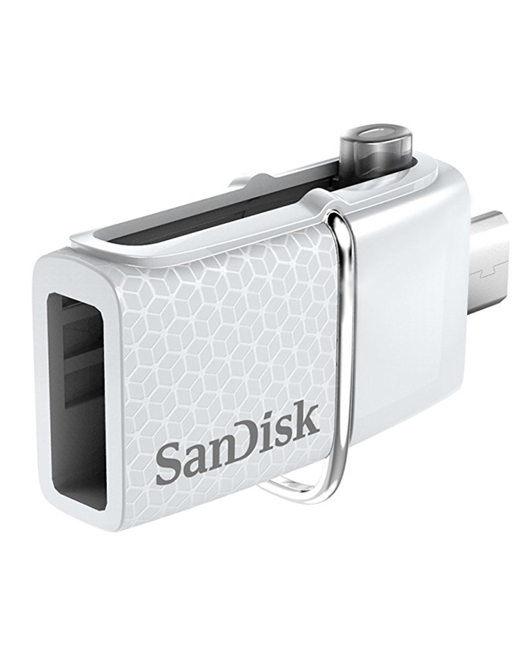 SanDisk Ultra Dual USB Flash Drive 3.0 (White)