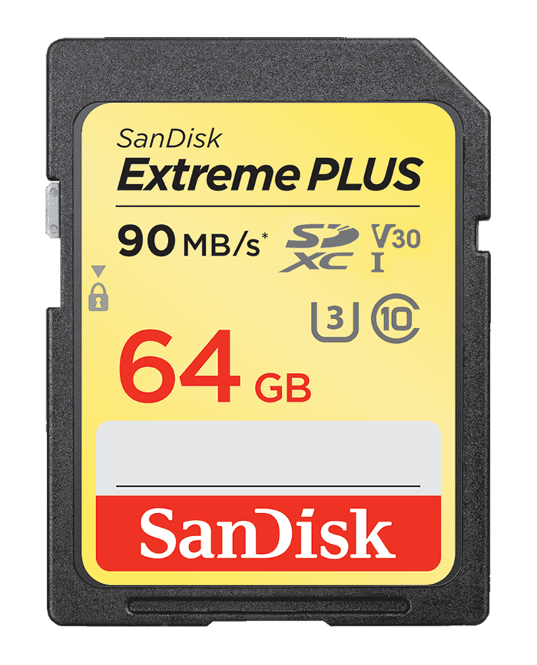 SanDisk Extreme Plus SDHC/SDXC UHS-I 