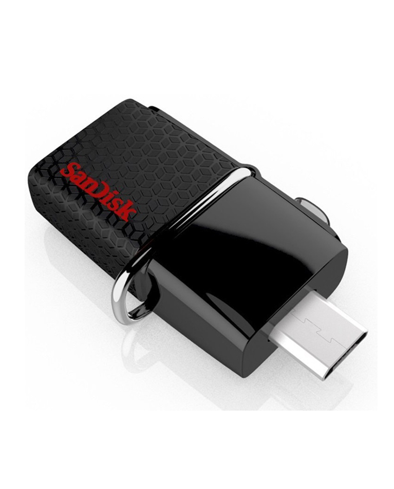 SanDisk Ultra Dual USB Flash Drive 3.0 (Black) 
